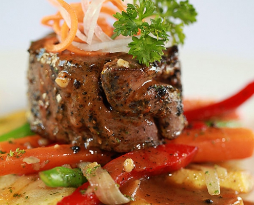 Grand Mega Resort & Spa Bali Food Tenderloin Steak