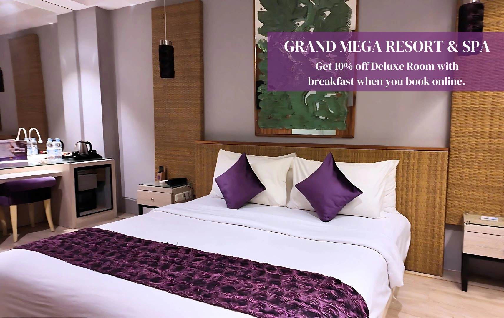 Grand Mega Resort & Spa Bali Deluxe Room & Breakfast Offer